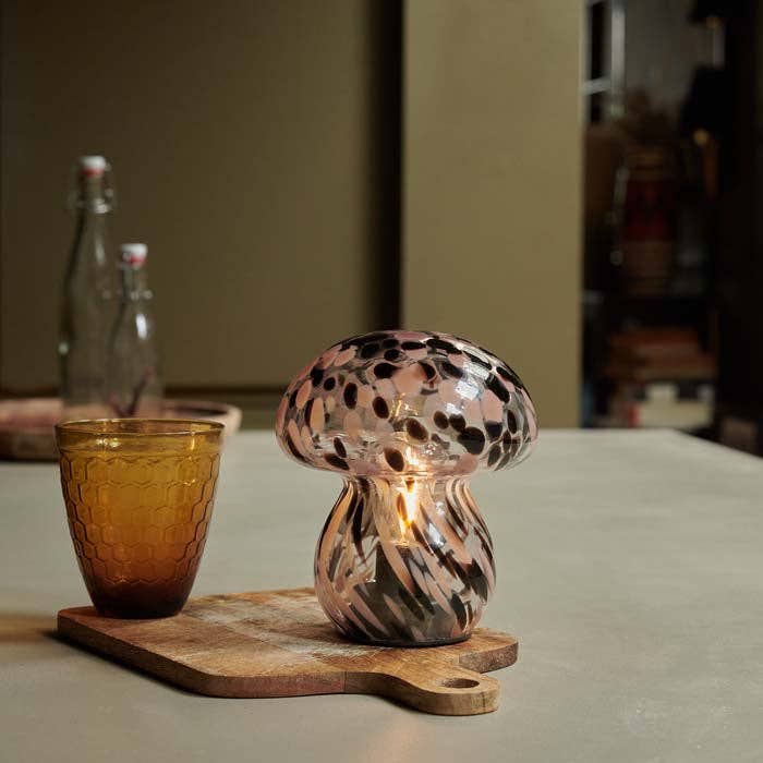 Abigail Ahern Mushroom Cordless LED Lamp in Dusk - Image 3