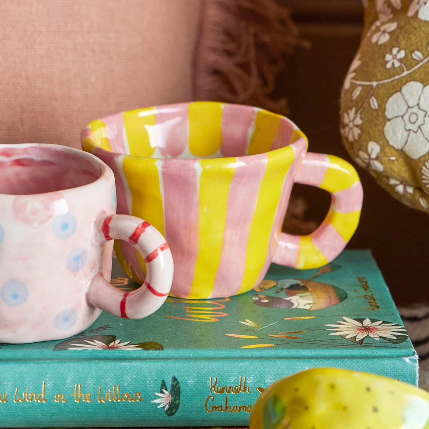 Bloomingville Striped Nini Espresso Mug in Two Colours - Image 3