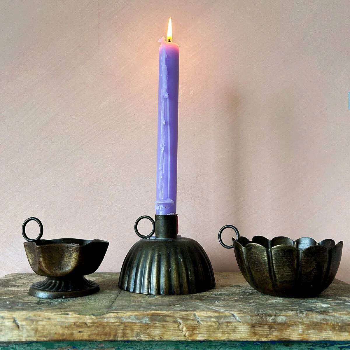 Bohemia Petticoat Metal Candle Holders - Image 5