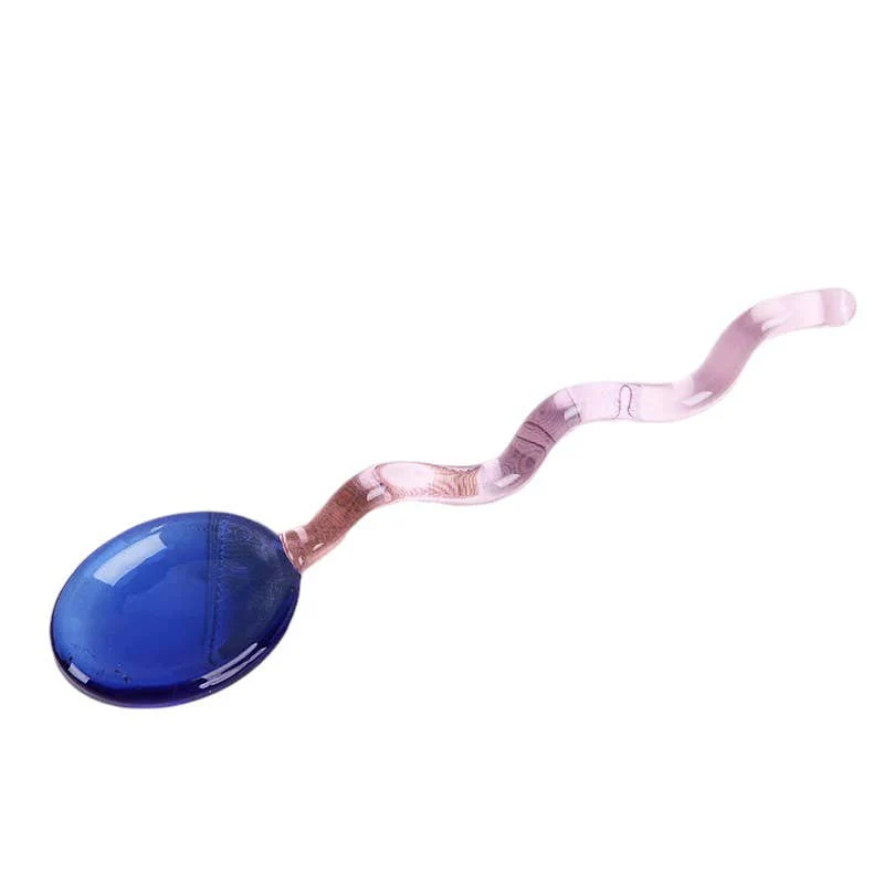 Ivore Group Coloured Glass Stirring Spoons in Various Colours - Image 10