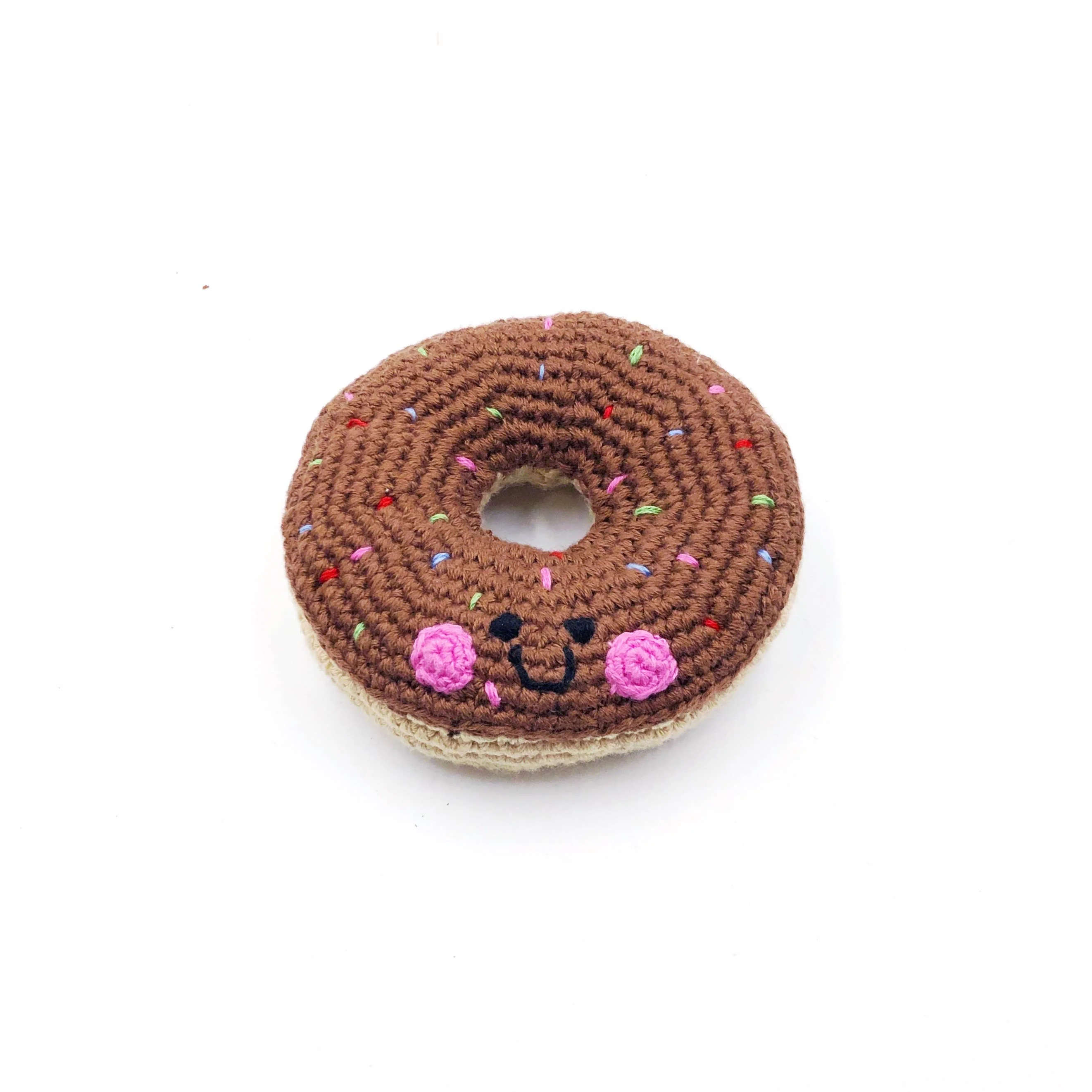 Crochet Baby Rattle Food in Various - Image 4